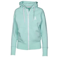 Women's Levelwear  Mint Los Angeles Angels  Gardinia Core Full-Zip Hoodie