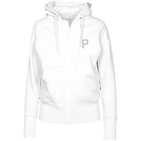 Women's Levelwear  White Pittsburgh Pirates  Gardinia Core Full-Zip Hoodie