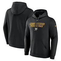 Men's Fanatics Black Pittsburgh Penguins Prime Alt Logo Pullover Hoodie