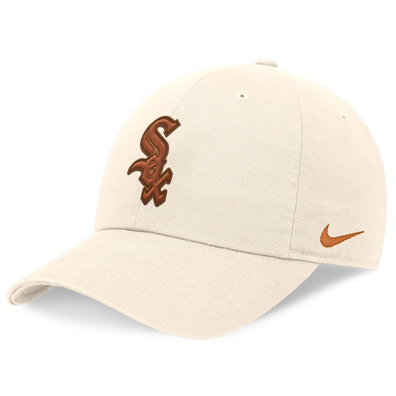 Men's Nike Cream Chicago White Sox Dunk Club Adjustable Hat