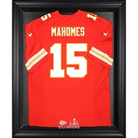 Kansas City Chiefs Super Bowl LVIII Champions Jersey Logo Display Case