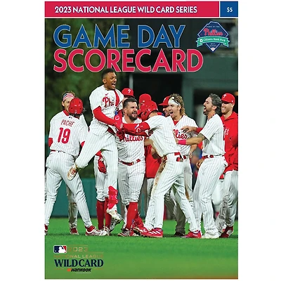 Philadelphia Phillies 2023 NL Wild Card Series Scorecard