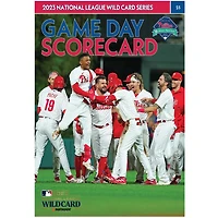 Philadelphia Phillies 2023 NL Wild Card Series Scorecard