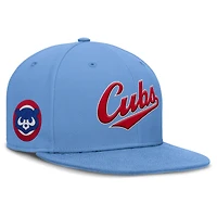 Men's Nike Light Blue Chicago Cubs Cooperstown True Performance Fitted Hat