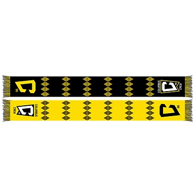 Columbus Crew Triangle Rows Scarf
