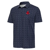 Men's Antigua Navy Boston Red Sox Figment Polo