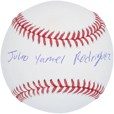 Julio Rodríguez Seattle Mariners Autographed Baseball with Full Name Signature