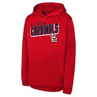 Youth Red St. Louis Cardinals Cyber Punk Pullover Hoodie