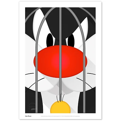Looney Tunes Chuck Jones Gallery Putty Tat Trouble 14'' x 20'' Limited Edition Fine Art Print