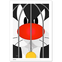 Looney Tunes Chuck Jones Gallery Putty Tat Trouble 14'' x 20'' Limited Edition Fine Art Print