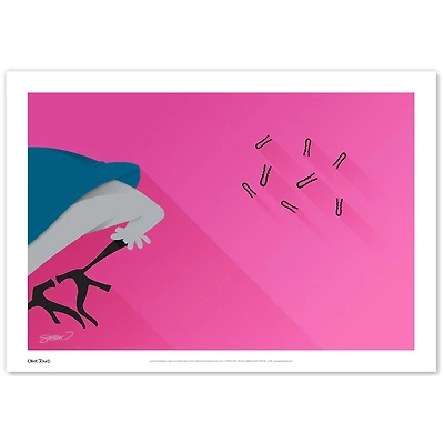 Looney Tunes Chuck Jones Gallery Broom Stick Bunny 24'' x 36'' Limited Edition Fine Art Print