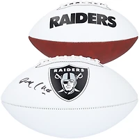 Maxx Crosby Las Vegas Raiders Autographed Franklin White Panel Football