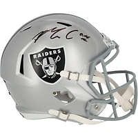 Maxx Crosby Las Vegas Raiders Autographed Riddell Speed Replica Helmet