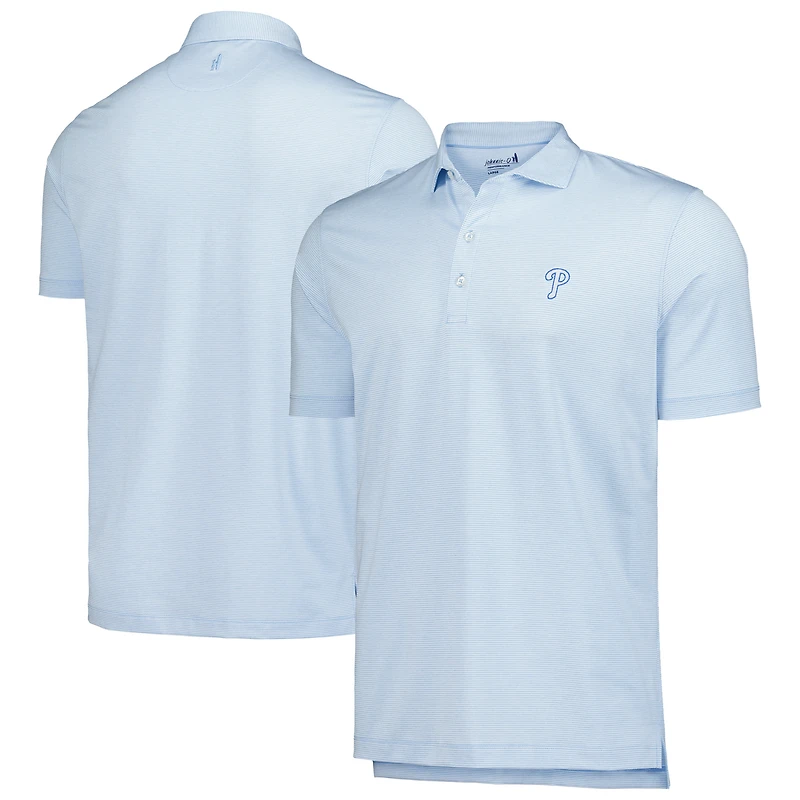 Men's johnnie-O Light Blue Philadelphia Phillies Father's Day Lyndon Polo