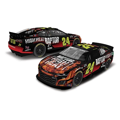 Action Racing  William Byron 2024 #24 Raptor High Heat 1:24 Regular Paint Die-Cast Chevrolet Camaro