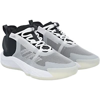 Kansas Jayhawks Team-Issued Gray Adizero adidas Shoes from the Basketball Program