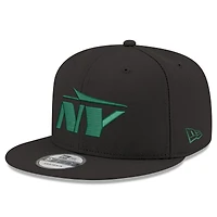 Men's New Era Black New York Jets Standard 9FIFTY Snapback Hat