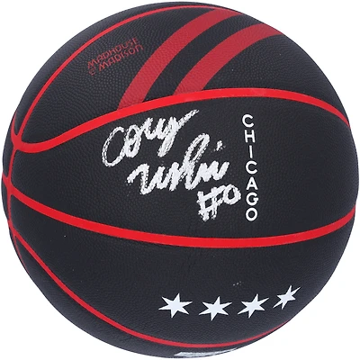 Coby White Chicago Bulls Autographed 2023-24 City Edition Collector's Basketball