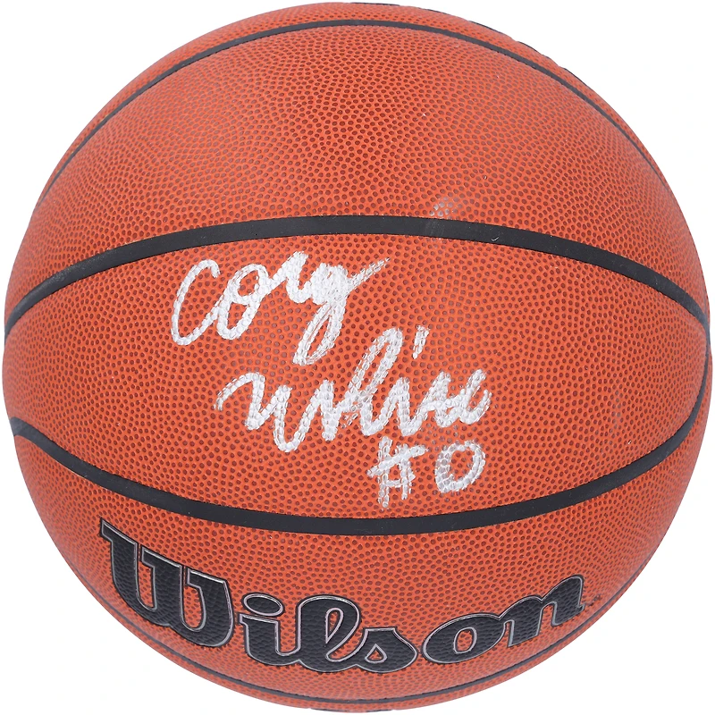 Coby White Chicago Bulls Autographed Wilson Authentic Series Indoor/Outdoor Basketball