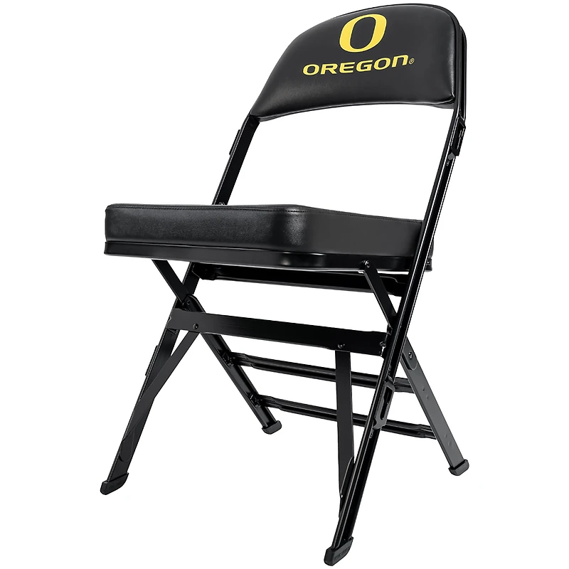 Oregon Ducks Courtside Team Bench Logo Chair