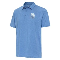 Men's Antigua  Blue San Diego Padres Par 3 Polo