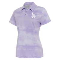Women's Antigua  Purple Los Angeles Dodgers Render Polo