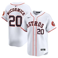 Men's Nike Chas McCormick White Houston Astros Home Limited Player Jersey