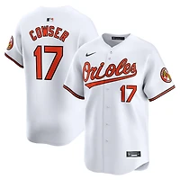 Men's Nike Colton Cowser White Baltimore Orioles Home Limited Player Jersey