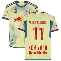 Elias Manoel New York Red Bulls Autographed Fanatics Authentic Match-Used #11 Jersey from the 2023 MLS Season