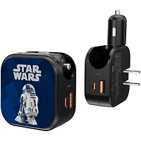 Keyscaper R2-D2 Star Wars Color Block 2-in-1 USB A/C Charger