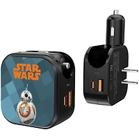 Keyscaper BB-8 Star Wars Color Block 2-in-1 USB A/C Charger