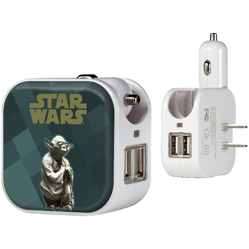 Keyscaper Yoda Star Wars Color Block 2-in-1 USB Charger