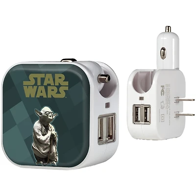 Keyscaper Yoda Star Wars Color Block 2-in-1 USB Charger
