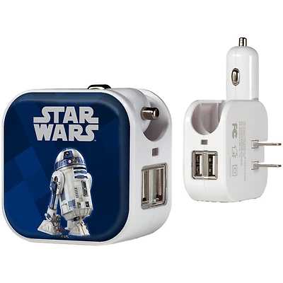 Keyscaper R2-D2 Star Wars Color Block 2-in-1 USB Charger