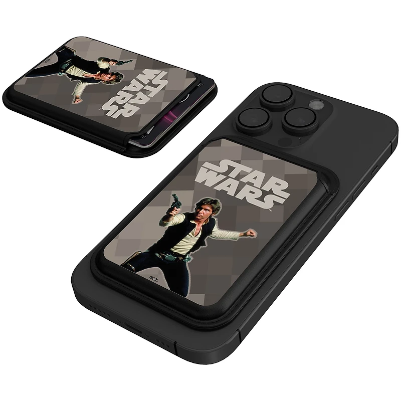 Keyscaper Han Solo Star Wars Color Block Magnetic Credit Card Wallet