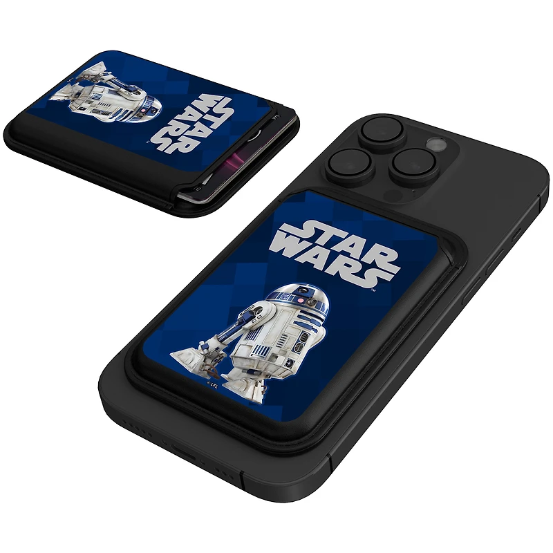 Keyscaper R2-D2 Star Wars Color Block Magnetic Credit Card Wallet