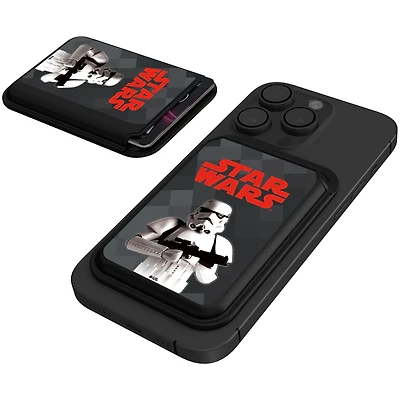 Keyscaper Stormtrooper Star Wars Color Block Magnetic Credit Card Wallet