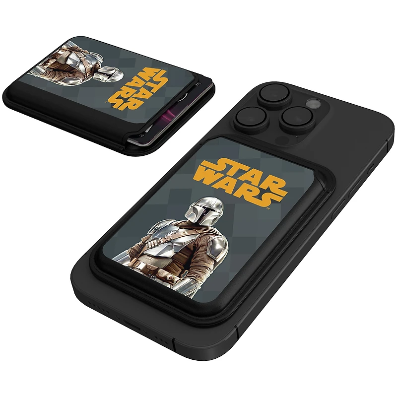 Keyscaper  The Mandalorian Color Block Magnetic Credit Card Wallet