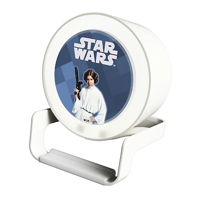 Keyscaper Princess Leia Star Wars Color Block Night Light Charger and Bluetooth Speaker