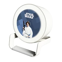 Keyscaper Princess Leia Star Wars Color Block Night Light Charger and Bluetooth Speaker