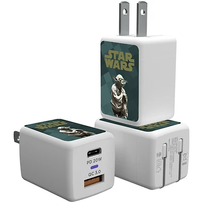 Keyscaper Yoda Star Wars Color Block USB A/C Charger