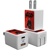 Keyscaper Kylo Ren Star Wars Color Block USB A/C Charger