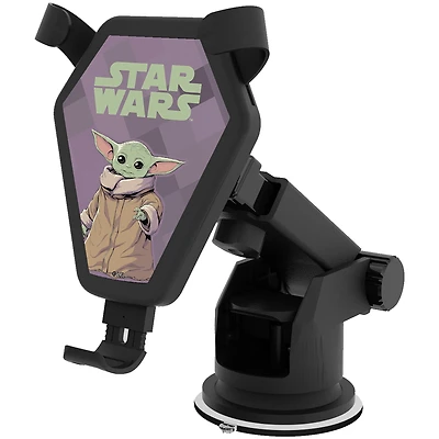 Keyscaper Grogu The Mandalorian Color Block Wireless Car Charger