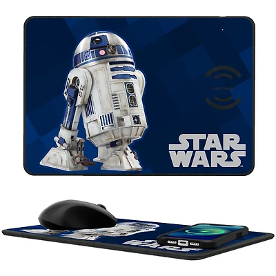 Keyscaper R2-D2 Star Wars Color Block Wireless Charger and Mouse Pad