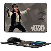 Keyscaper Han Solo Star Wars Color Block Wireless Charger and Mouse Pad