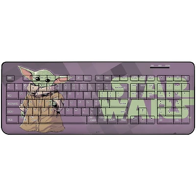 Keyscaper Grogu The Mandalorian Color Block Wireless Keyboard
