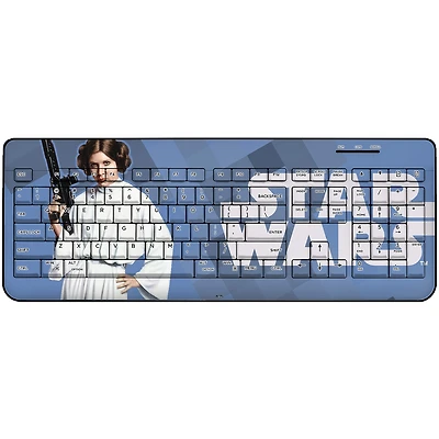 Keyscaper Princess Leia Star Wars Color Block Wireless Keyboard
