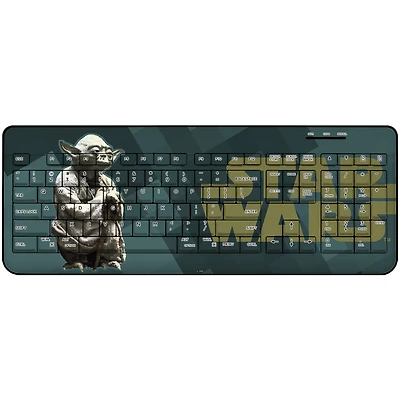 Keyscaper Yoda Star Wars Color Block Wireless Keyboard