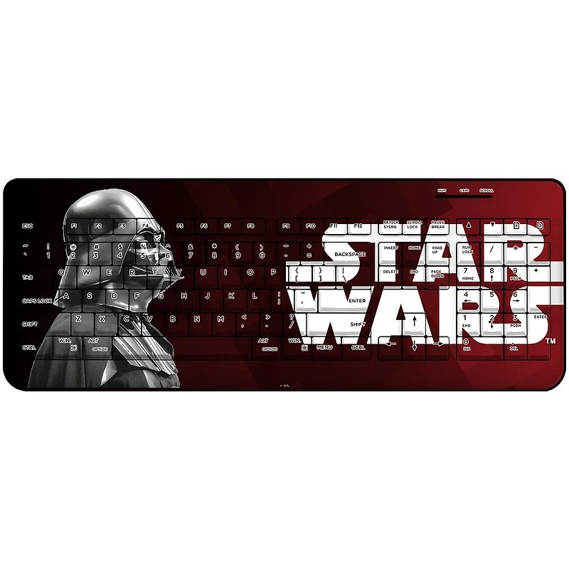 Keyscaper Darth Vader Star Wars Color Block Wireless Keyboard