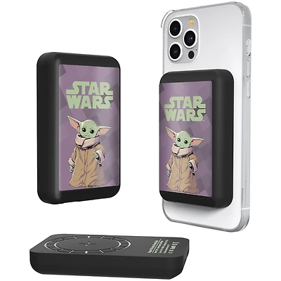 Keyscaper Grogu The Mandalorian Color Block Wireless Magnetic Powerbank